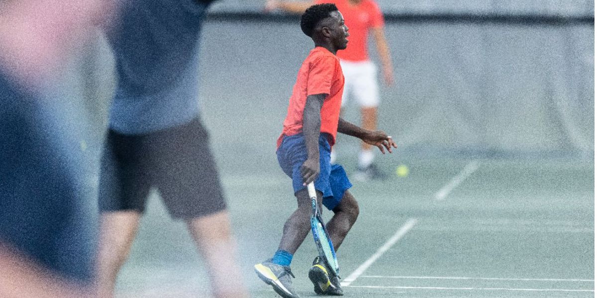 Terrain de terre battue