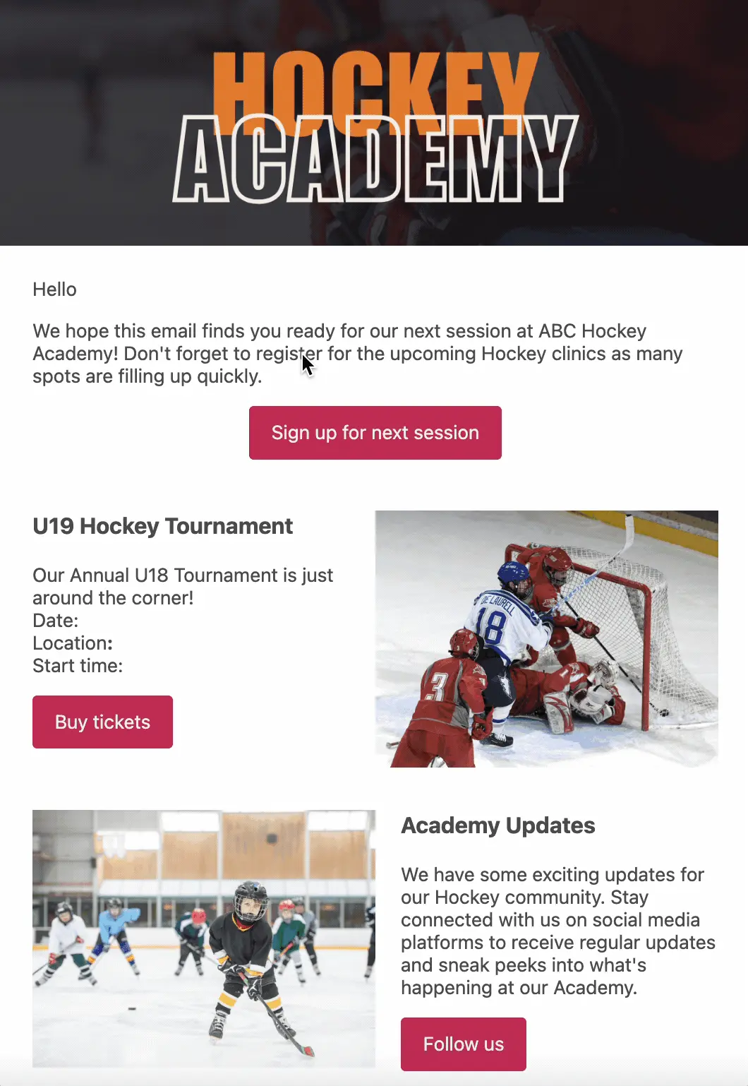 Integrate Hockey Ticket Sales with Your Marketing Efforts