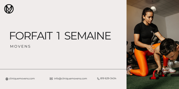 Forfait d'une semaine