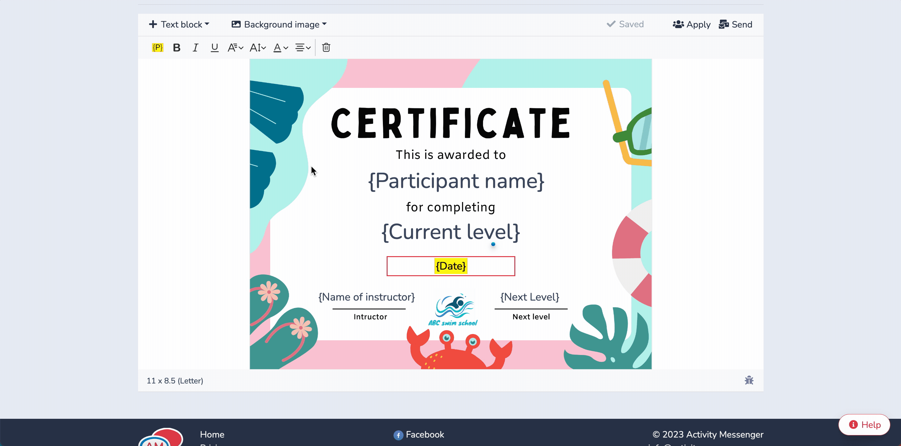 The complete workflow: design your certificate in Canva, add dynamic fields for personalization, upload your recipient list, and distribute automatically via email or SMS through Activity Messenger in minutes