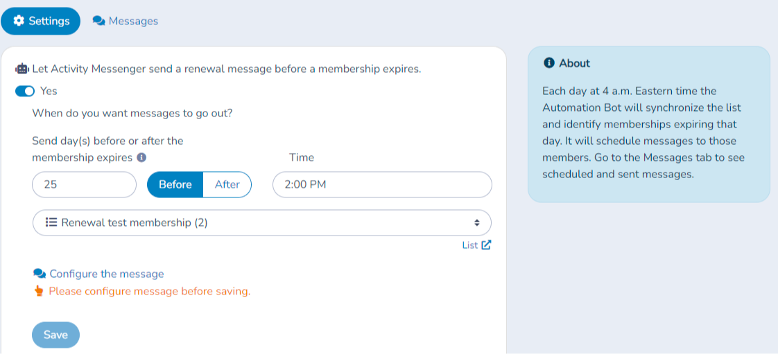Membership renewal — illustration