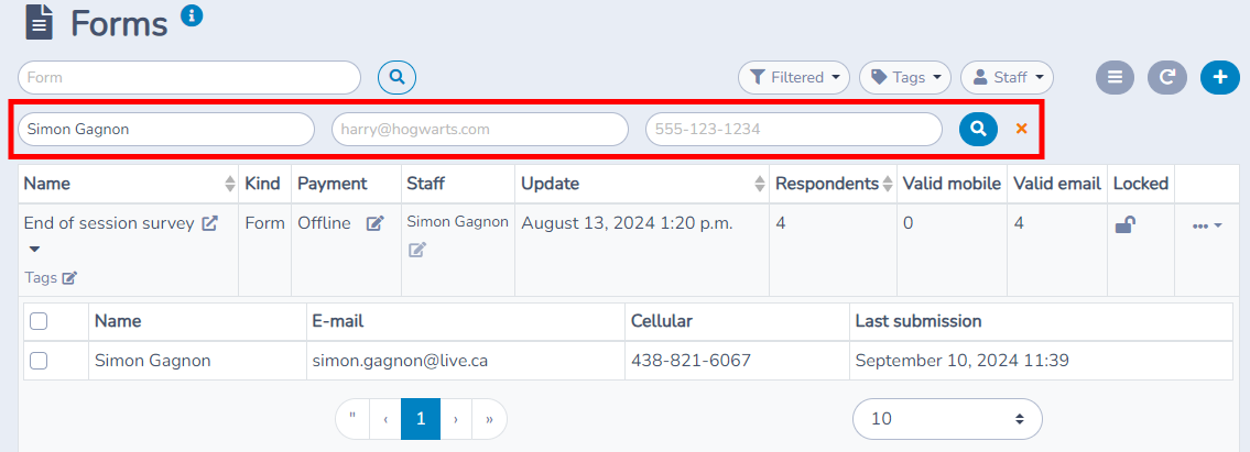 Form management — illustration