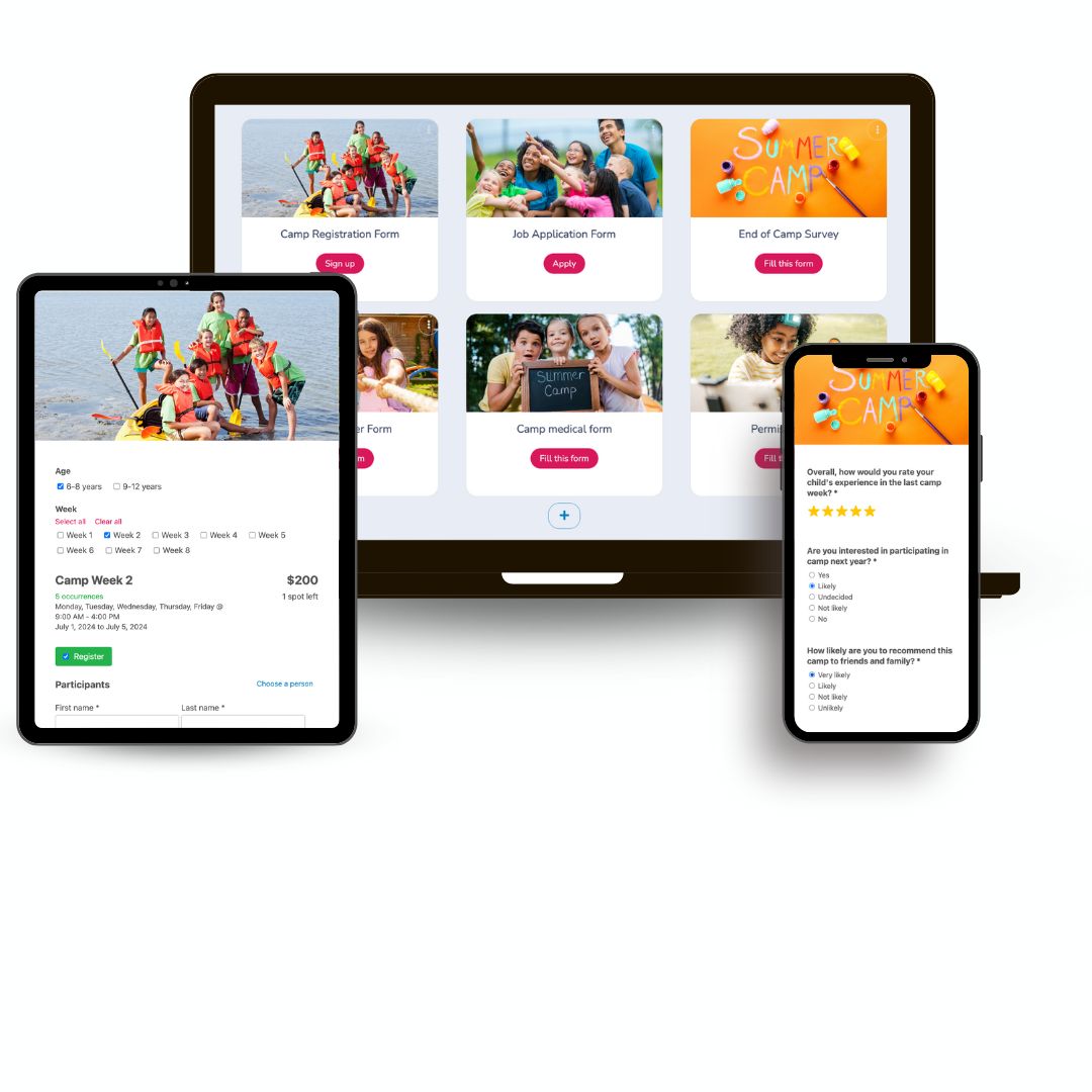 Camp Management Software