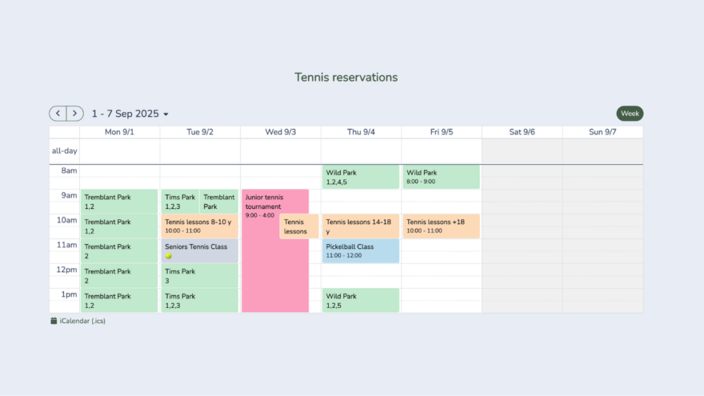 Calendar-Activity-Messenger