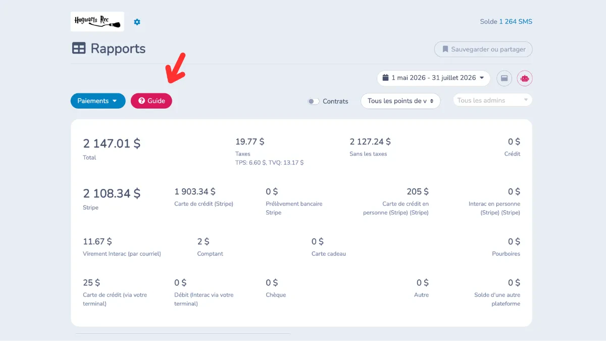 Rapports-guide-activity-Messenger