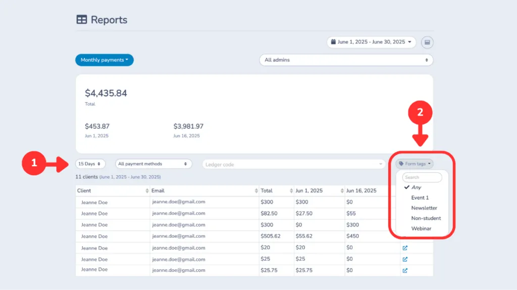 Monthly-reports