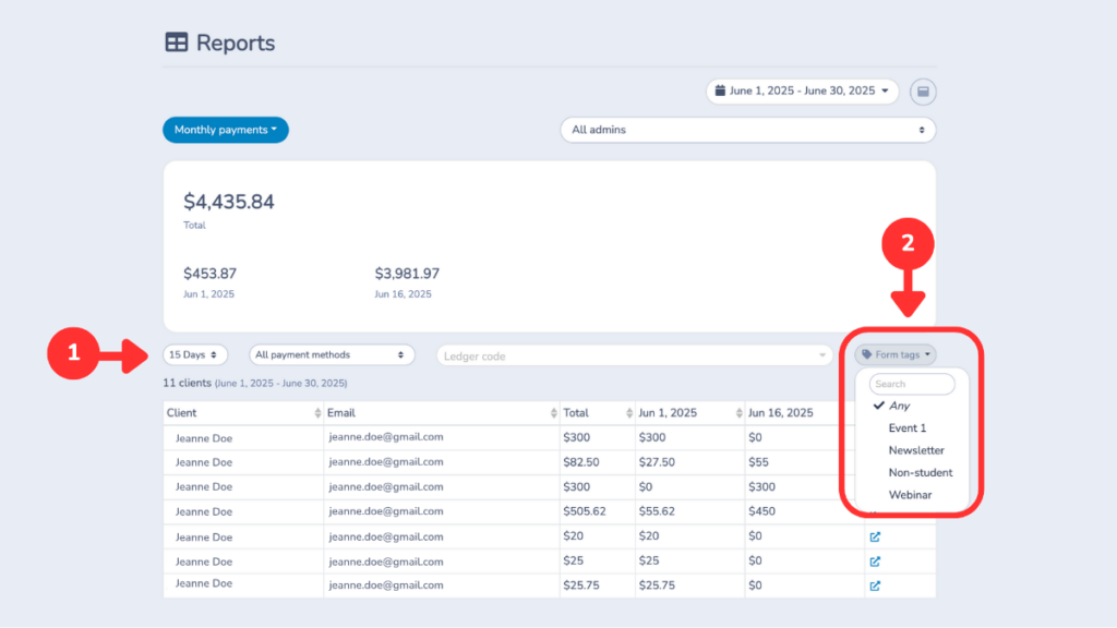 Monthly-reports