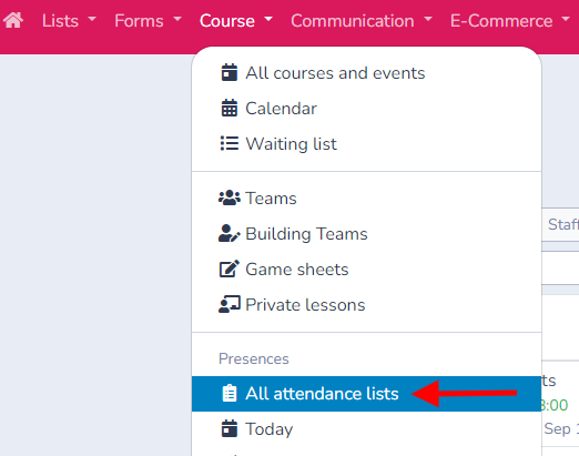 Attendance tracking — illustration