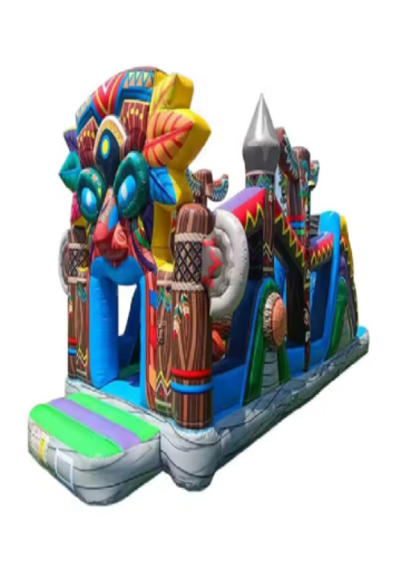 Jeu Gonflable Course Totem 33'