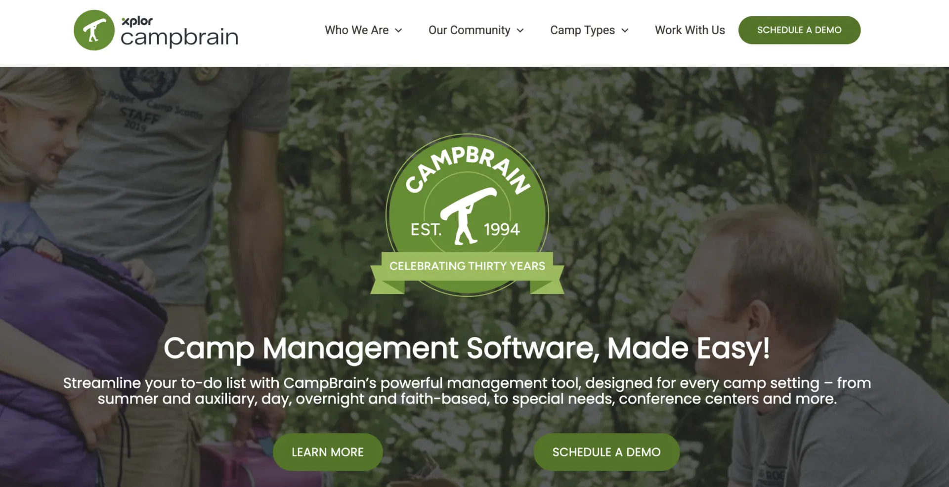 CampBrain Homepage: discovering CampBrain alternatives