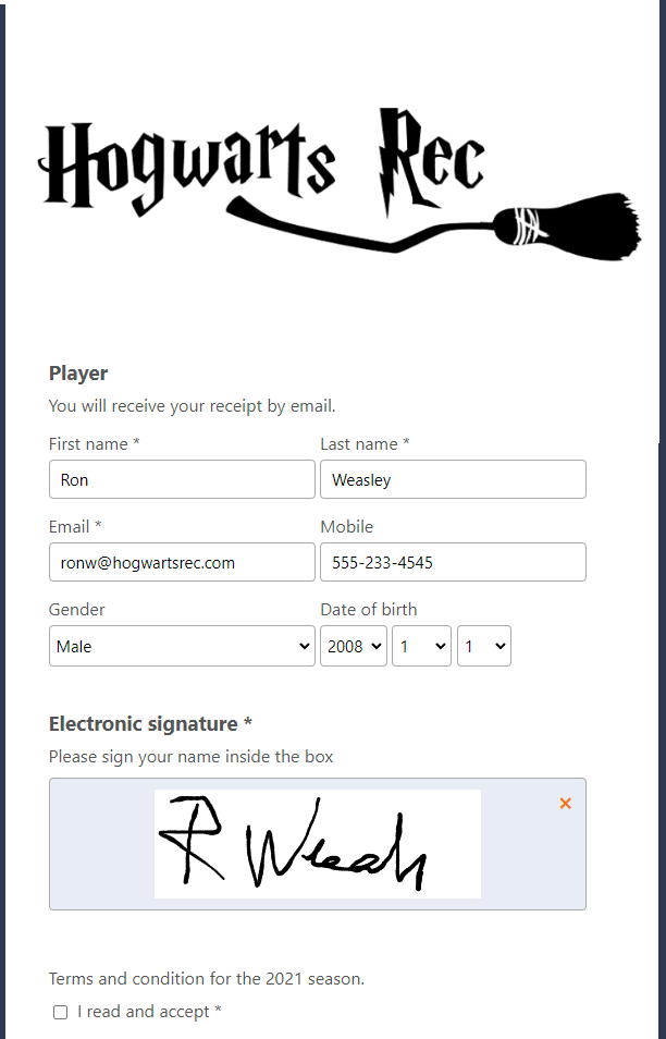 Création d'un formulaire de consentement avec signature électronique — illustration
