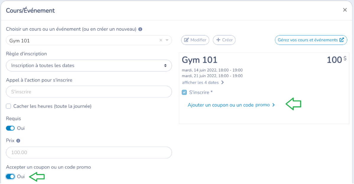 Rabais: codes promotionnels, subventions, coupons, formulaires sur mesures et pro rata — illustration