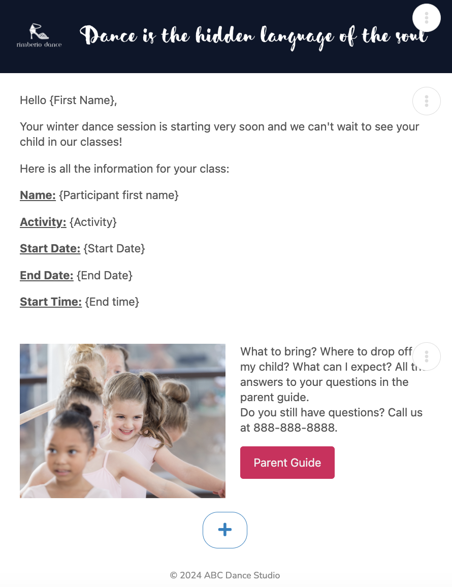 Include in Your Registration process