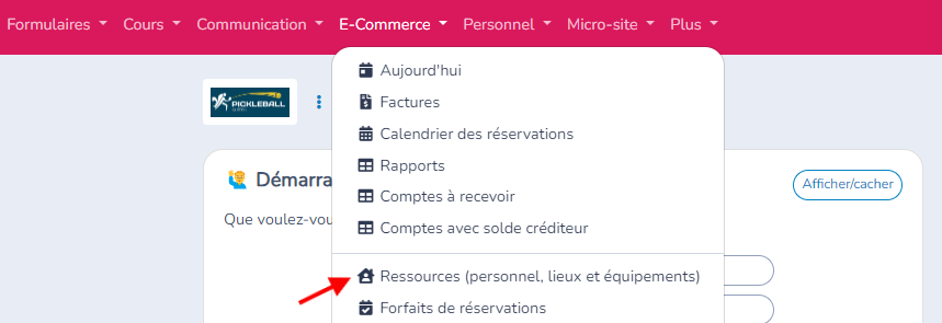 Activity Messenger Help | Forfaits de réservations | Activity Messenger