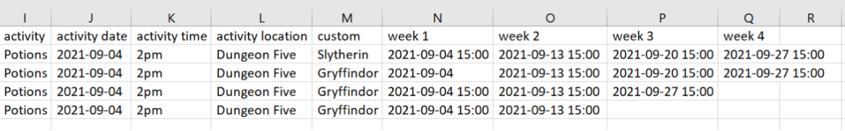 Building a list of recipients from an Excel or CSV uploaded file — illustration