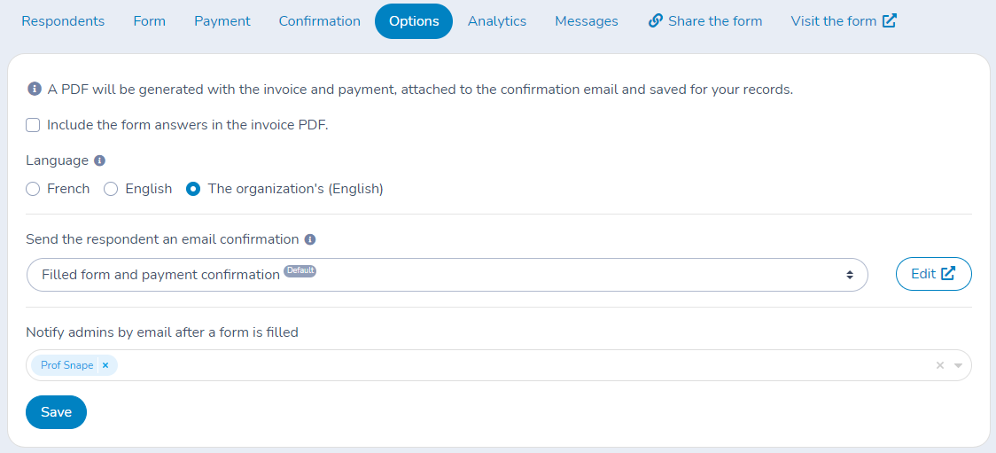 Payment forms — illustration