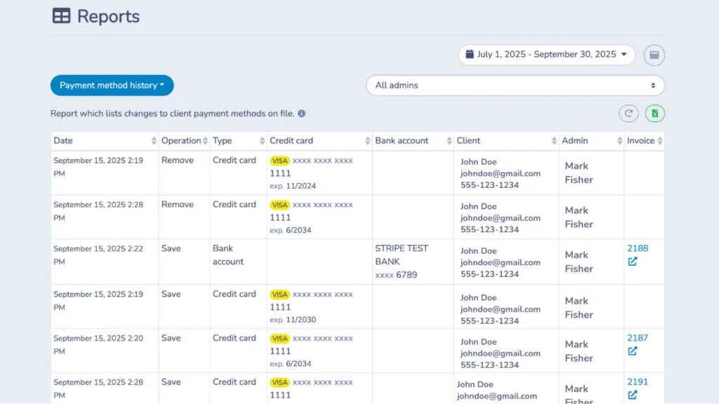 payment-report-Activity-Messenger