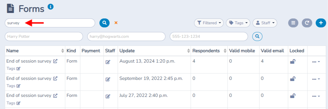 Form management — illustration