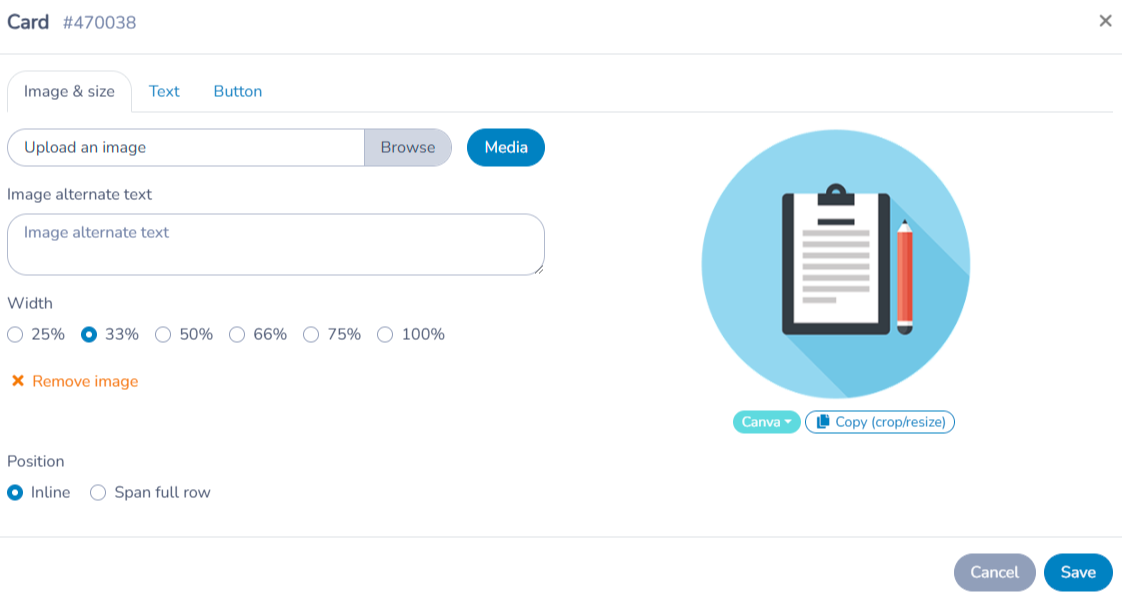 Activity Messenger Help | Creating the microsite and client portal ...