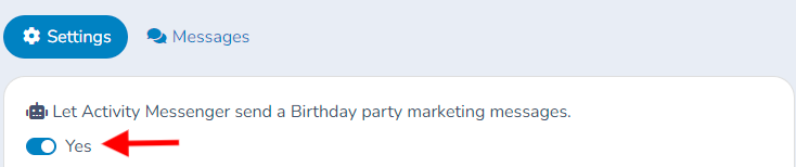 Marketing for birthday reservations — illustration