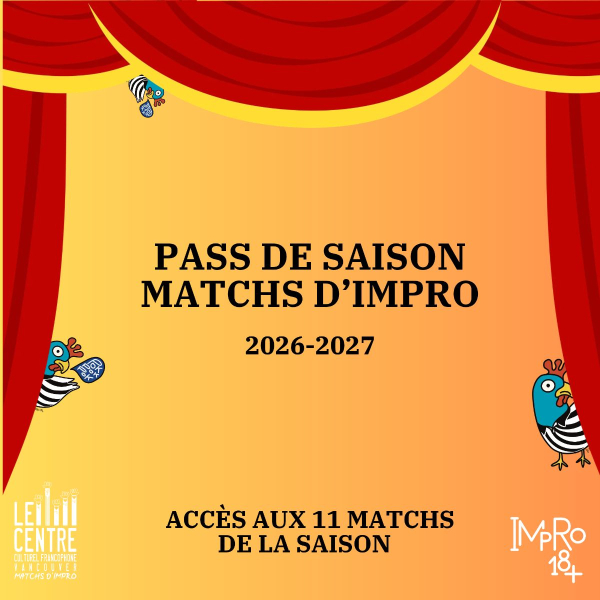 Ligue d'impro - Pass de saison