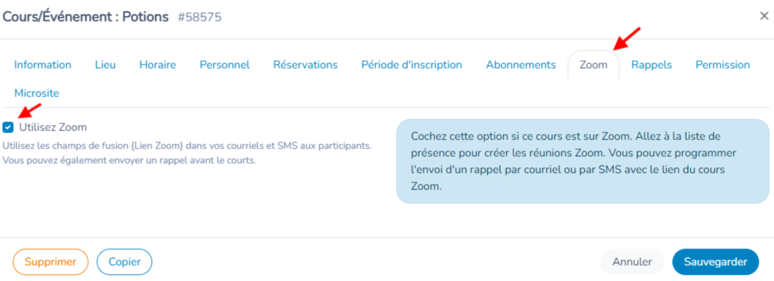 Cours sur Zoom — illustration