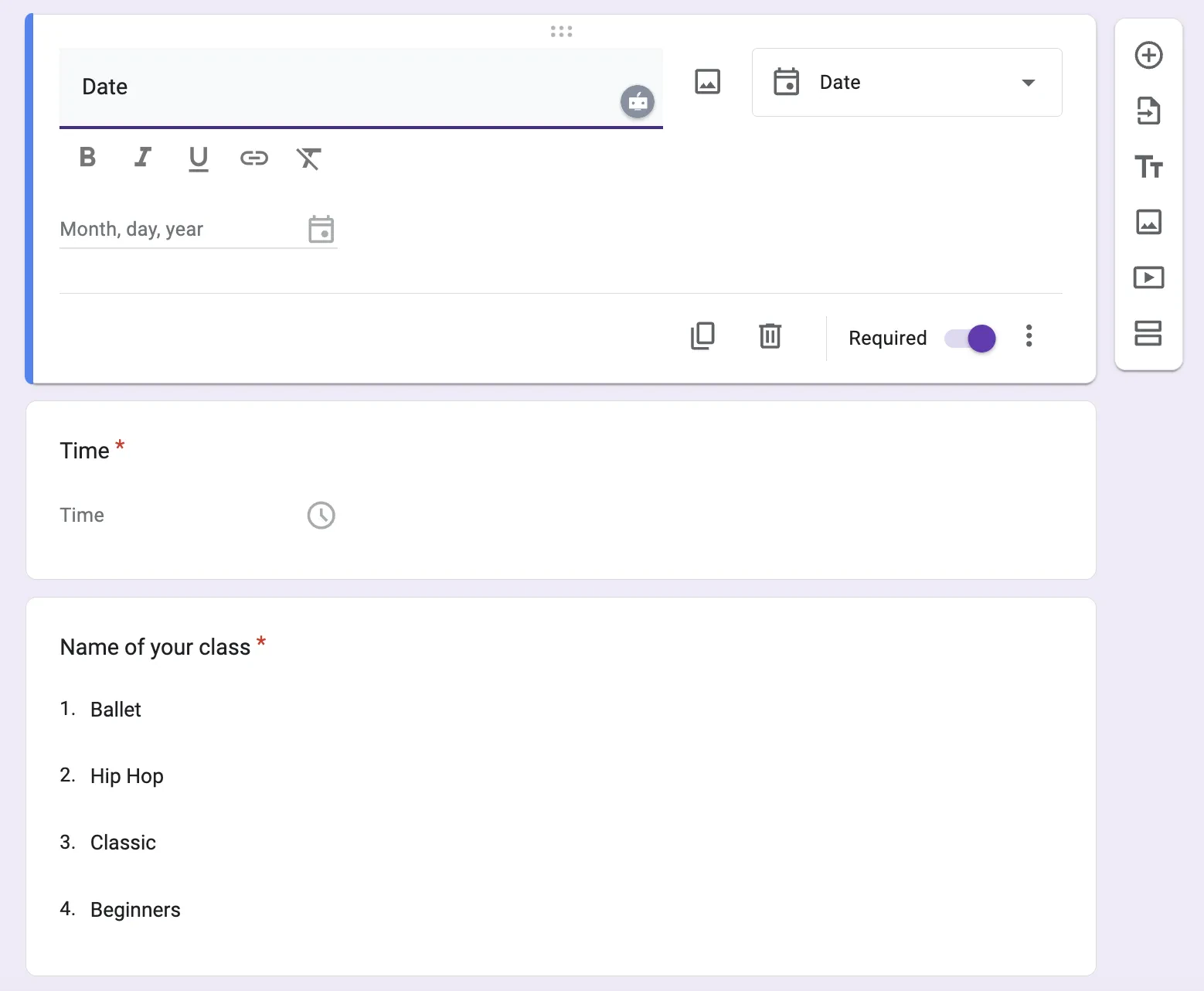 Add relevant fields for self check-in