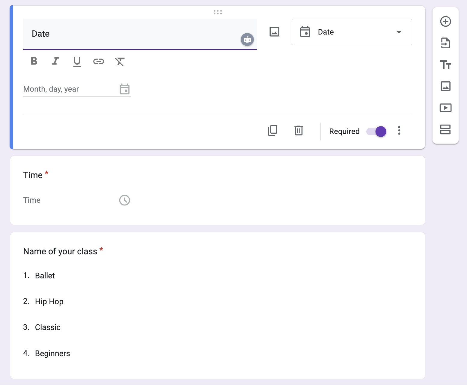 Add relevant fields for self check-in
