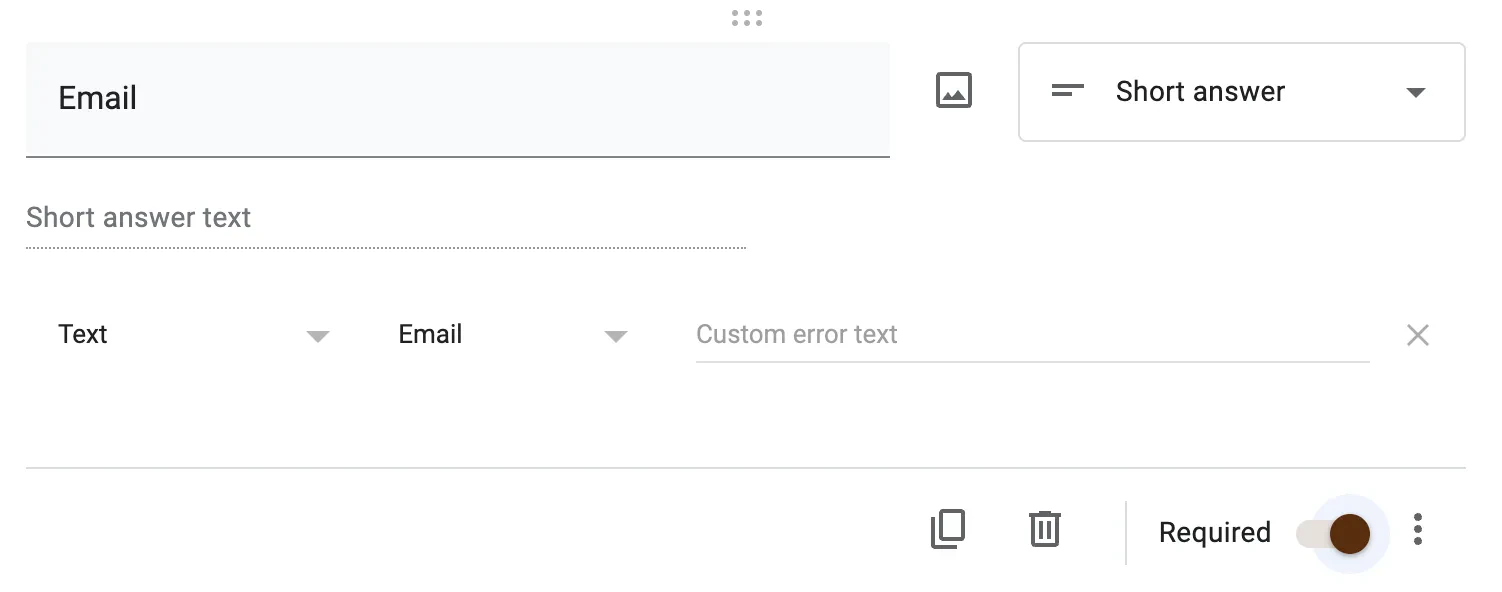 Customize Your Form