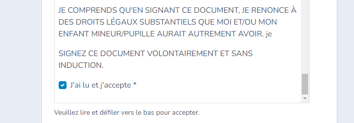 Création d'un formulaire de consentement avec signature électronique — illustration