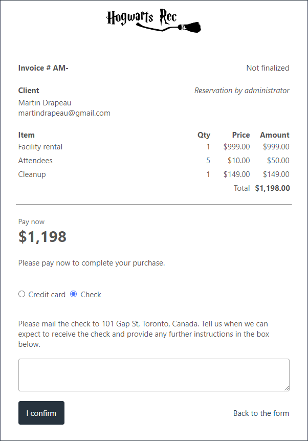 Payment methods — illustration