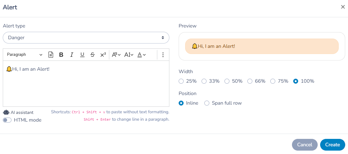 Activity Messenger Help | Creating the microsite and client portal ...