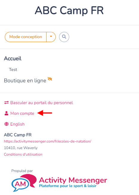 Compte client — illustration