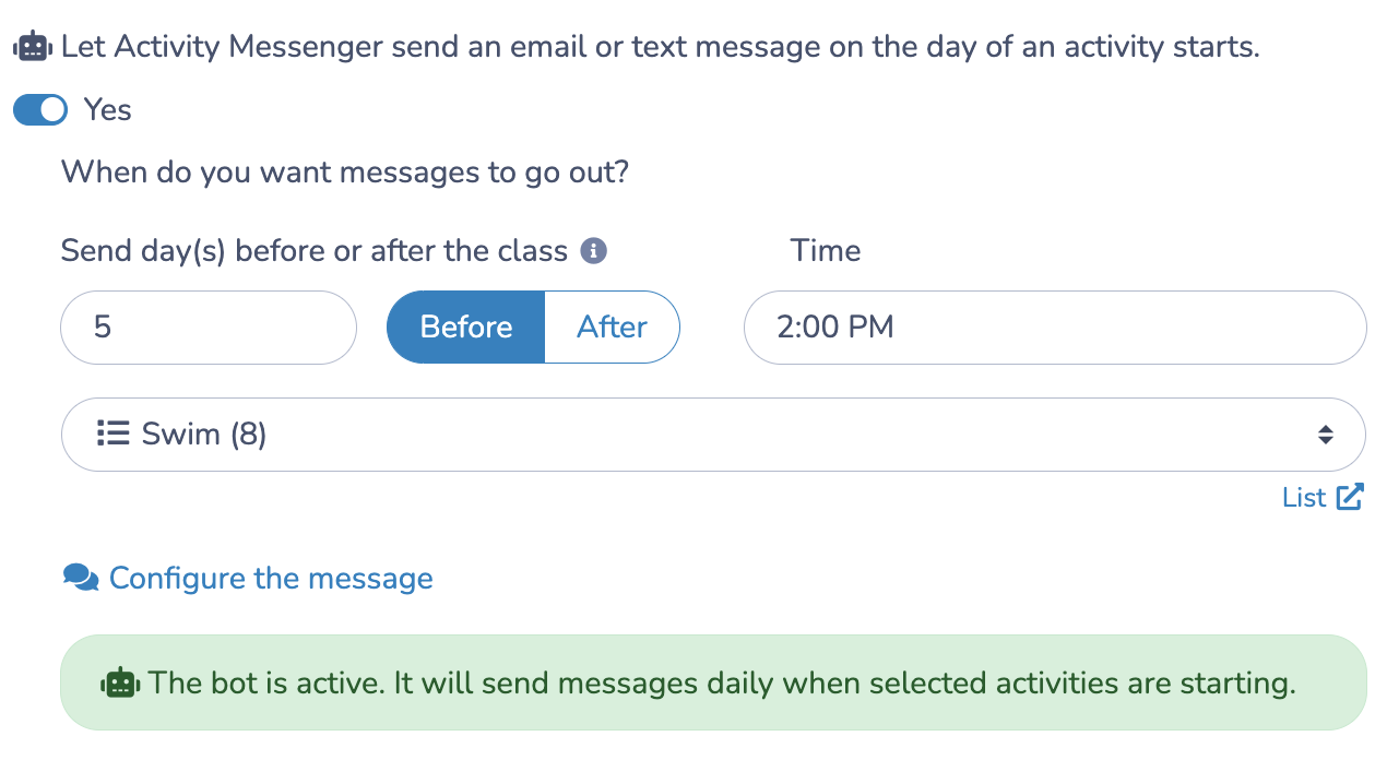 Schedule and automate outreach