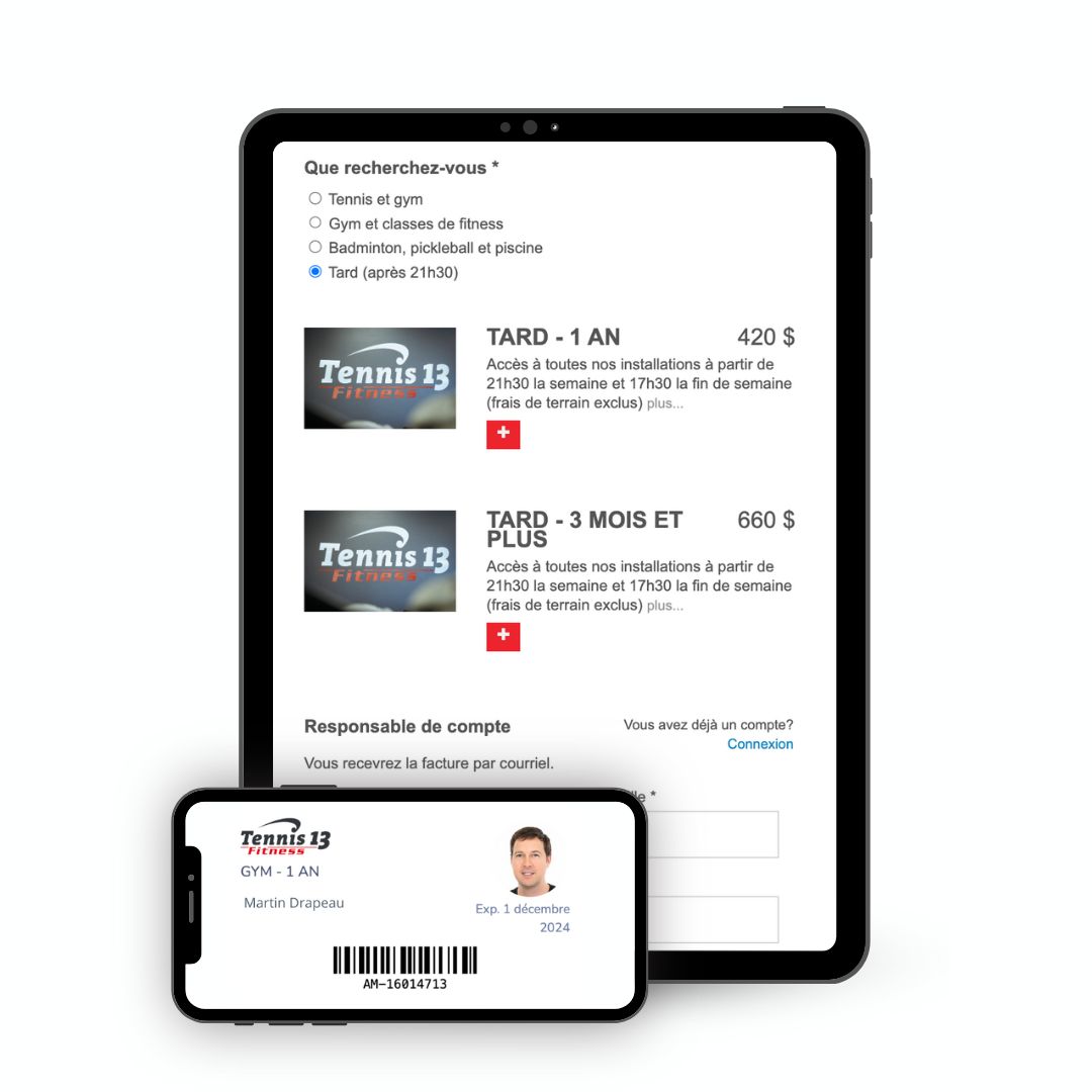 Gestion des abonnements et membres