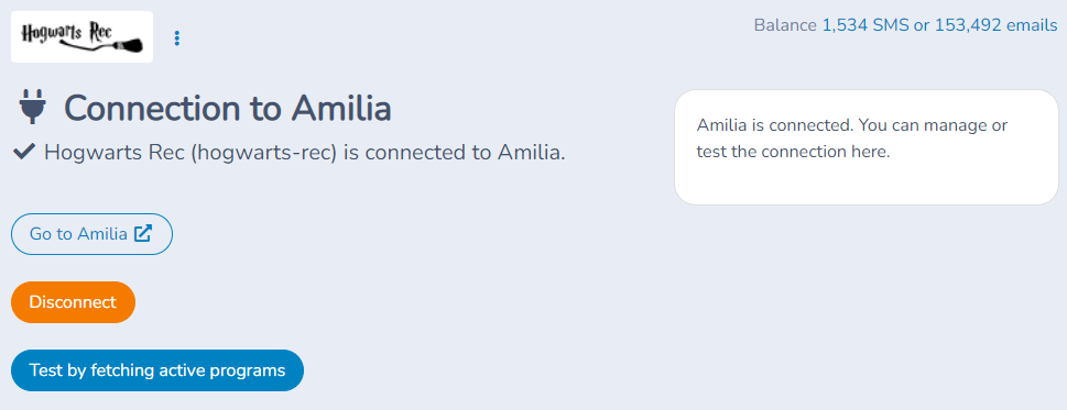 Connecting Amilia — illustration