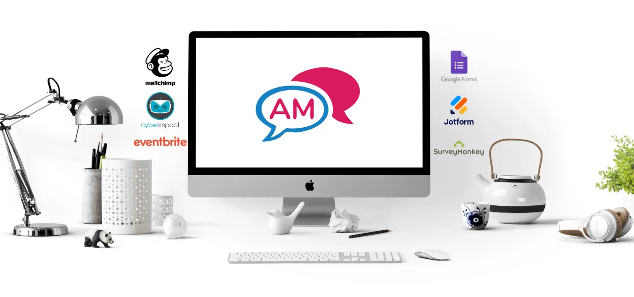 Remplacer Mailchimp, SurveyMonkey, JotForm et EventBrite en un seul outil (fait au québec)
