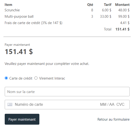 Méthodes de paiement — illustration