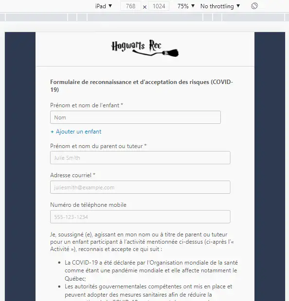 Création d'un formulaire de consentement avec signature électronique — illustration