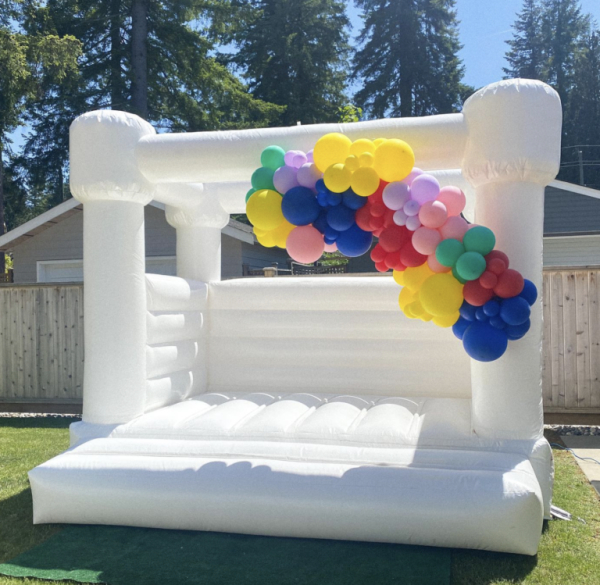 Classic White Bounce House