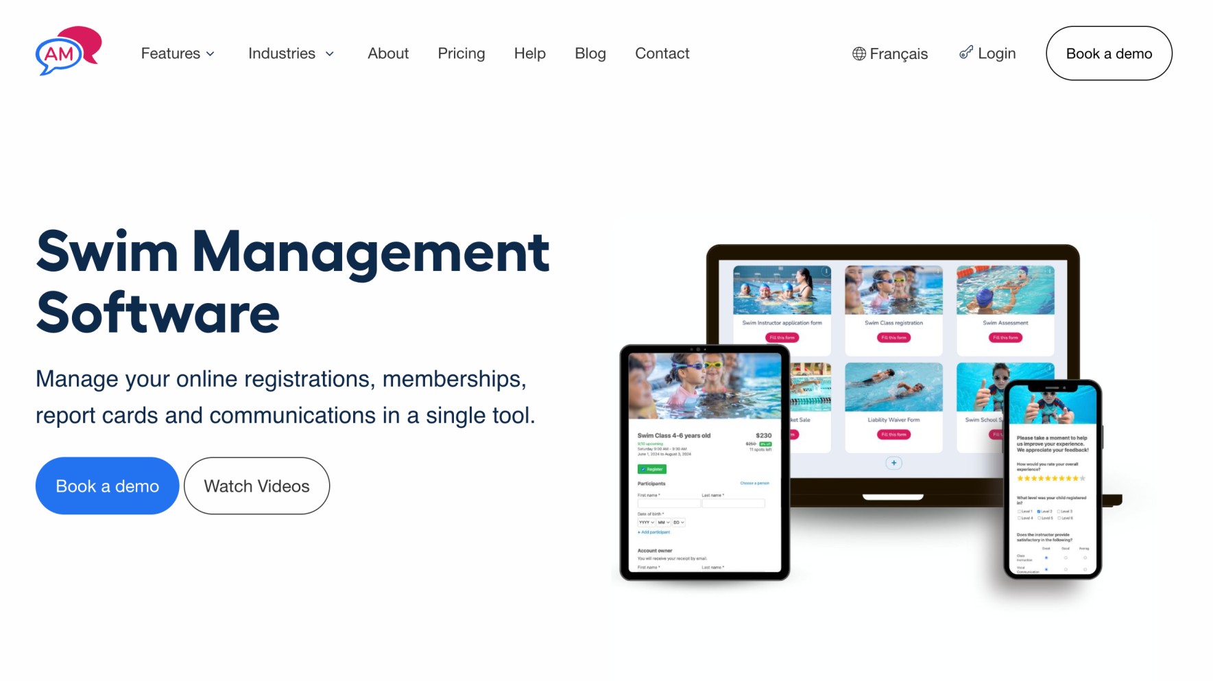 Discover Activity Messenger as the best swim school software available on the market