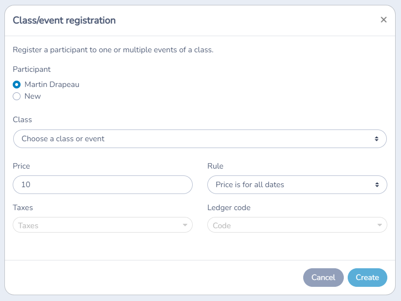 Adding new invoice items