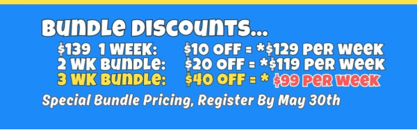 Early Bird Discounts Listing