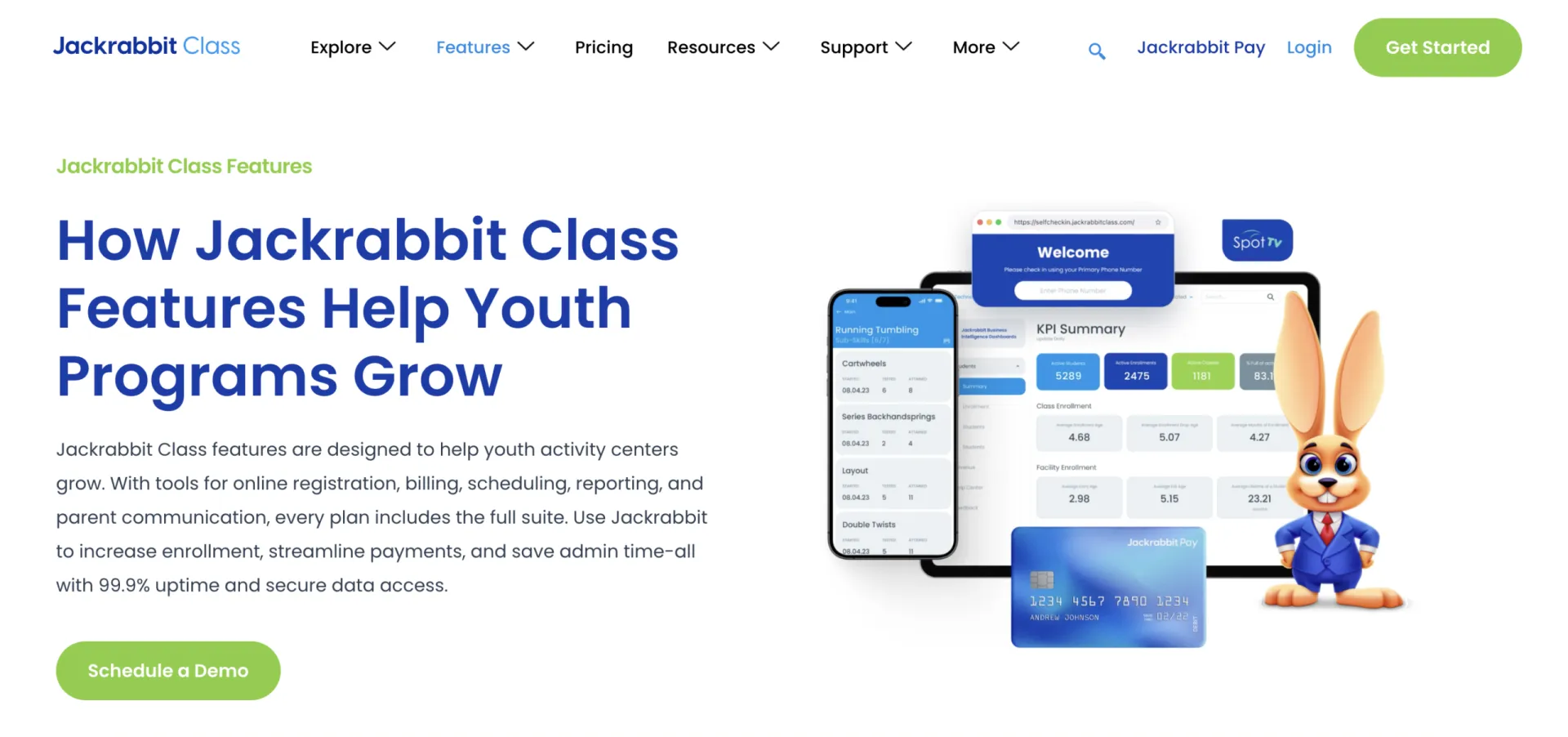 Jackrabbit best STEM camp registration software