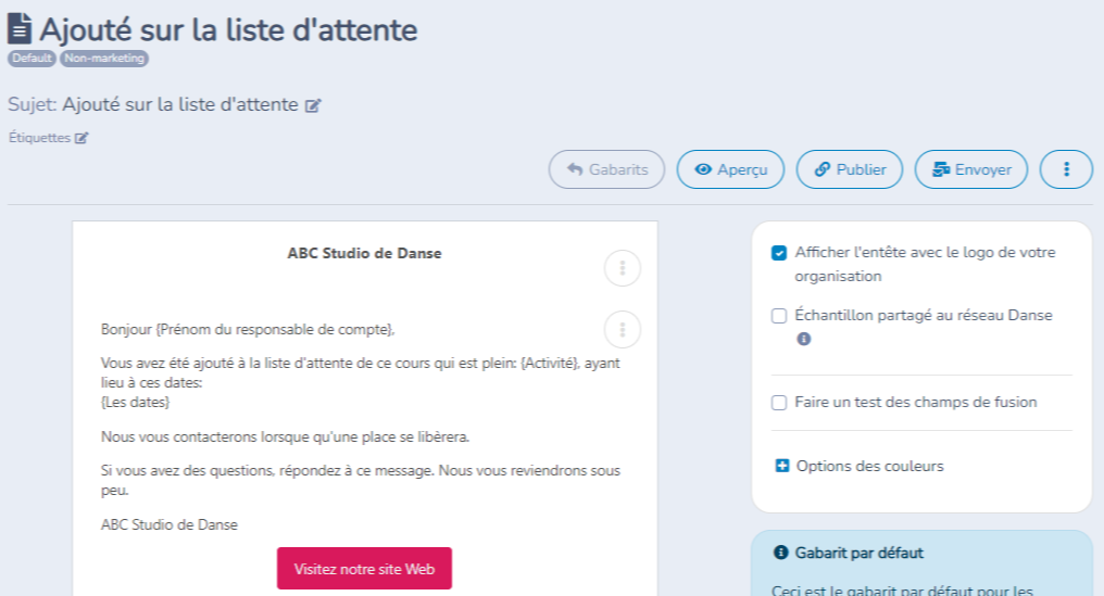 Liste d'attente sur formulaire d'inscription — illustration