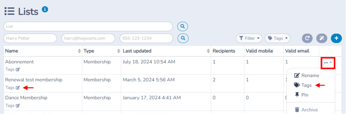 List management and unsubscribes — illustration