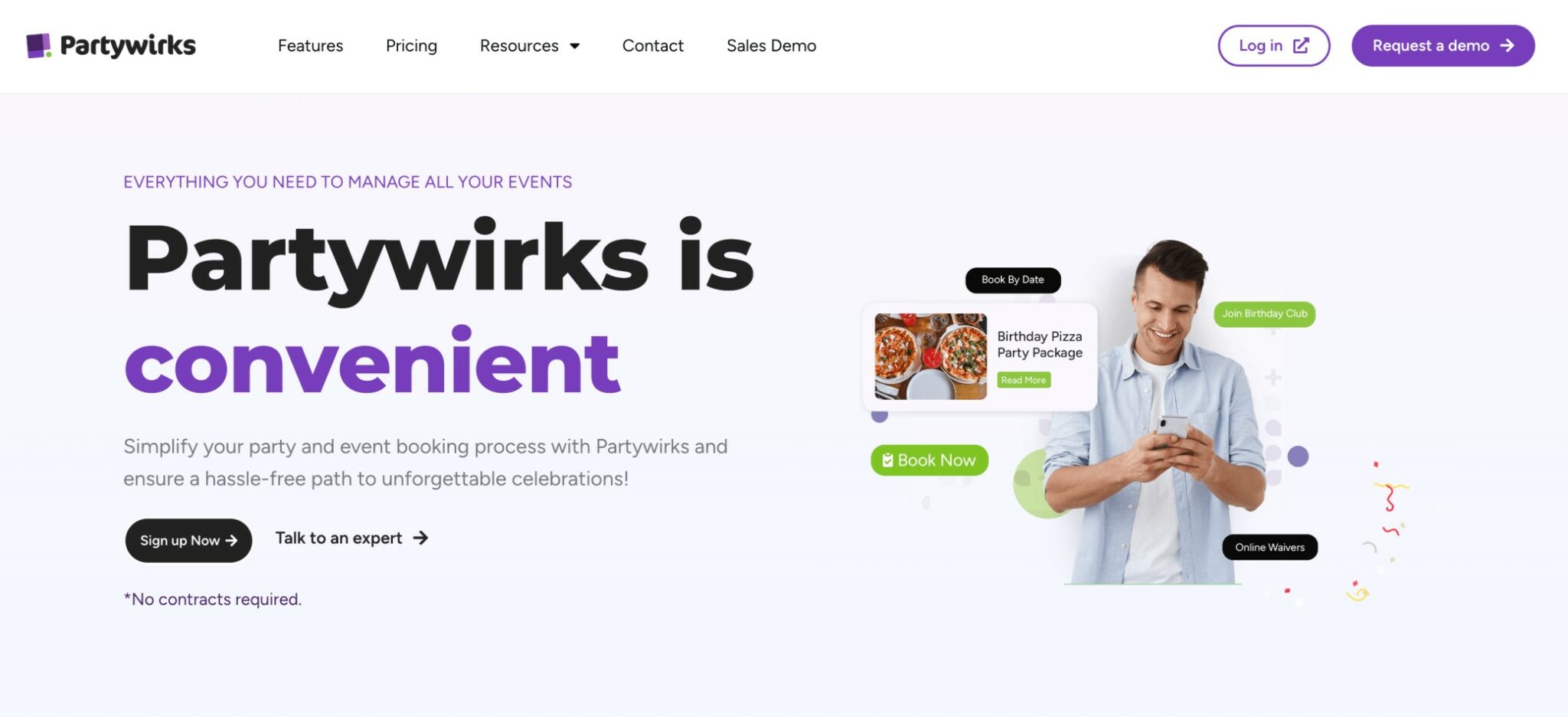 Partywirks alternative for party booking