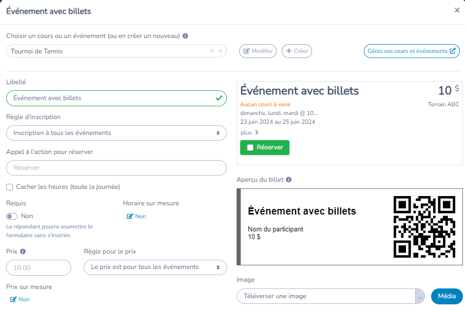 Vendre des billets en ligne pour vos événements — illustration