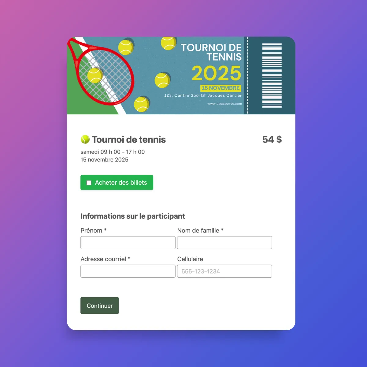 Inscriptions-en-ligne-Activity-Messenger