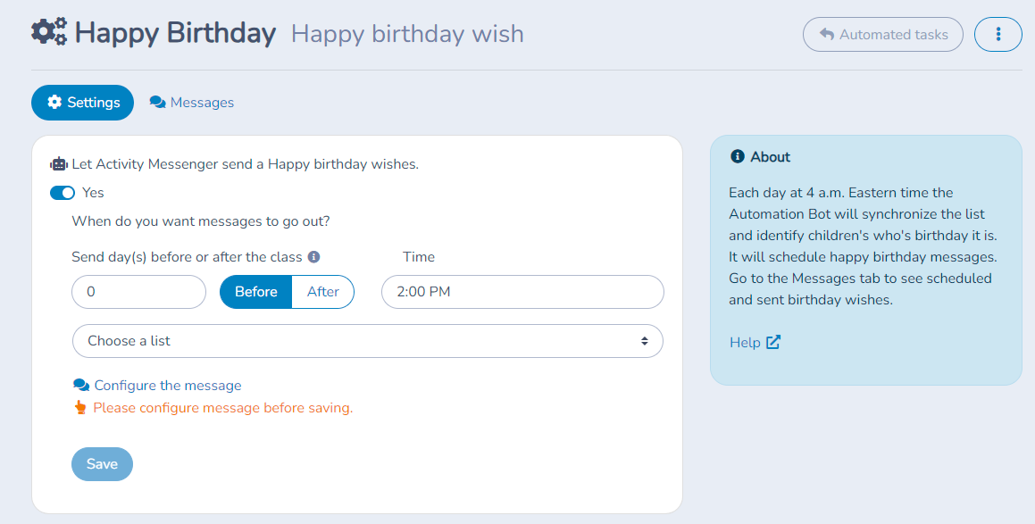 Happy birthday wishes — illustration